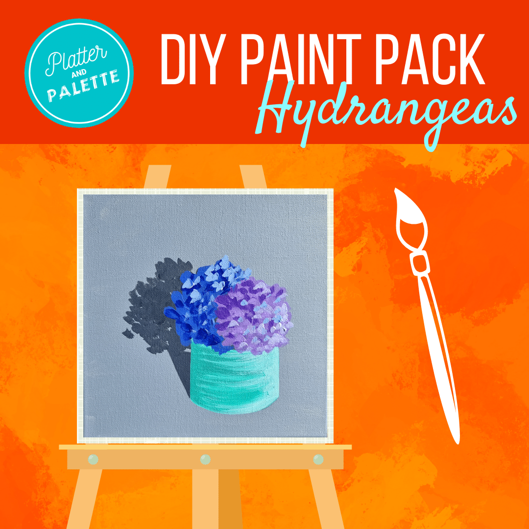 DIY Paint Pack - Hydrangeas